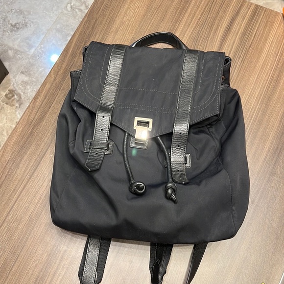 Proenza Schouler PS1 Nylon and Leather Backpack - Picture 2 of 7